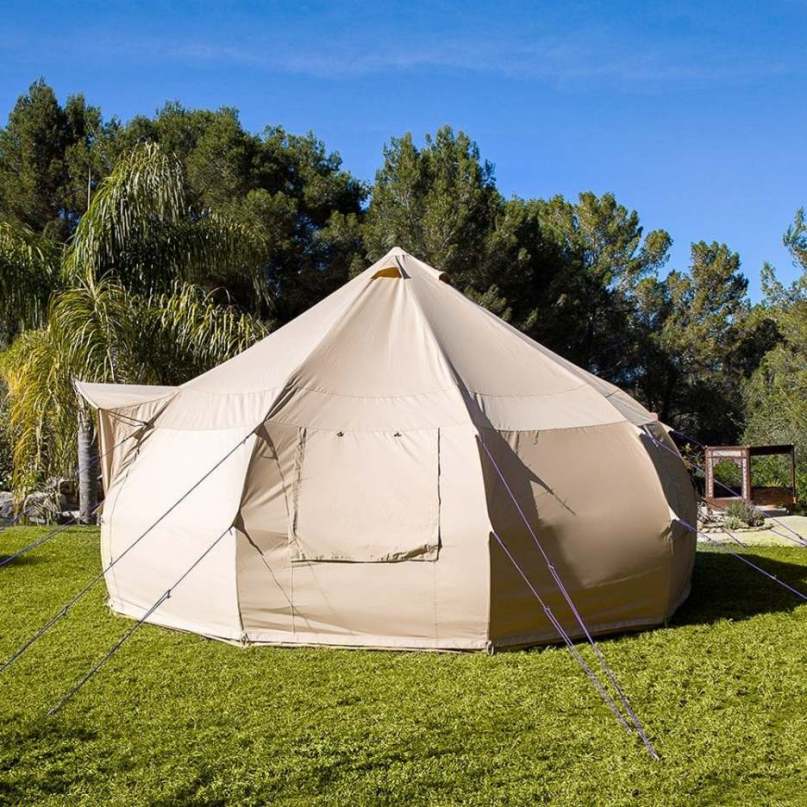 4m Luna Bell Tent - Canvas Lite 200