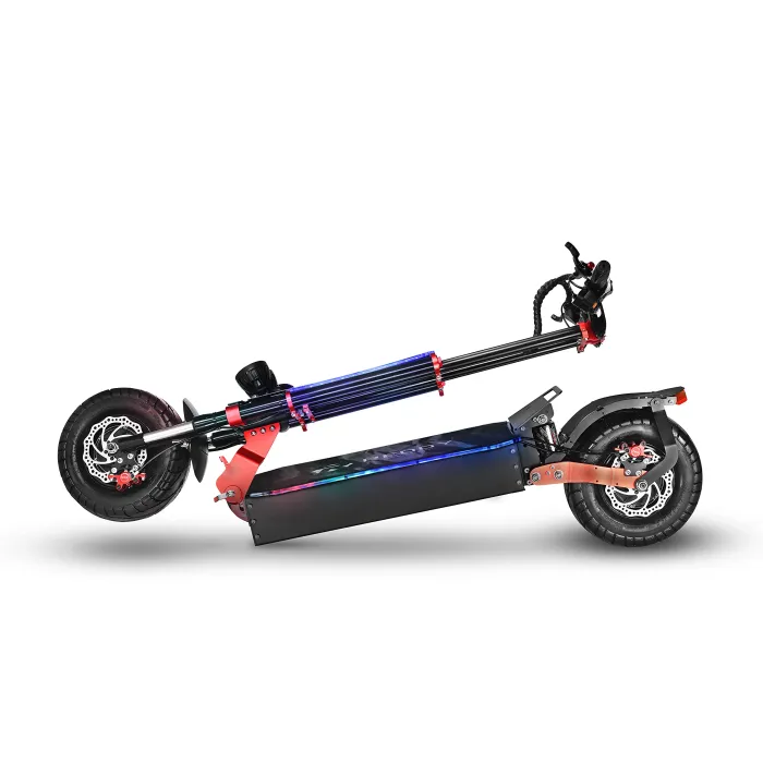 Electric Scooter, Max Speed 60MPH, Total Power 8000W, 90 Mile Long Range Battery