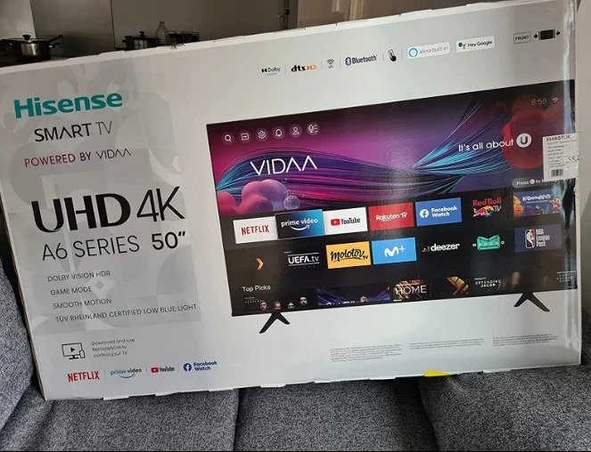 HISENSE 65A6GTUK (65 inches) 4K UHD Smart TV, with Dolby Vision HDR, DTS Virtual
