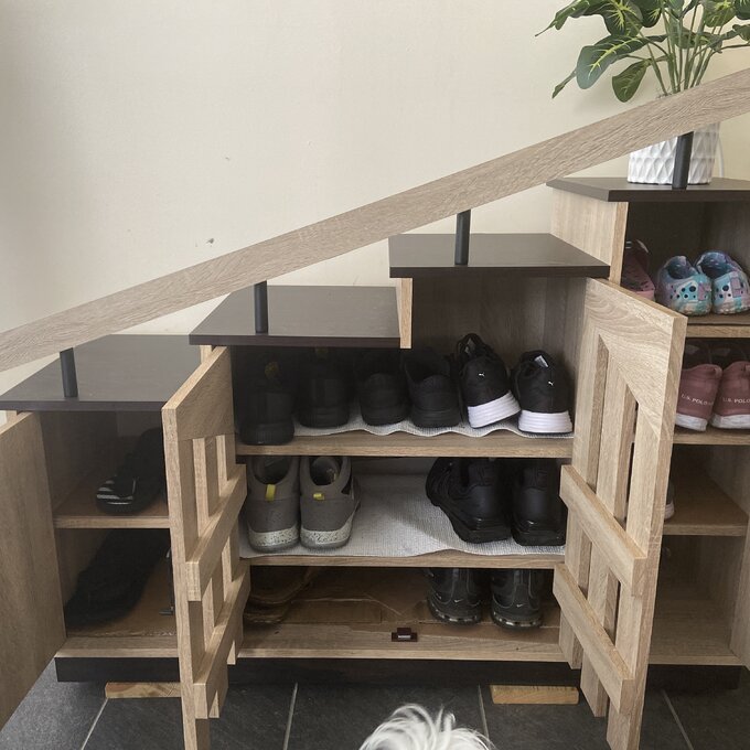 【Furniture】12 Pair Shoe Storage Cabinet
