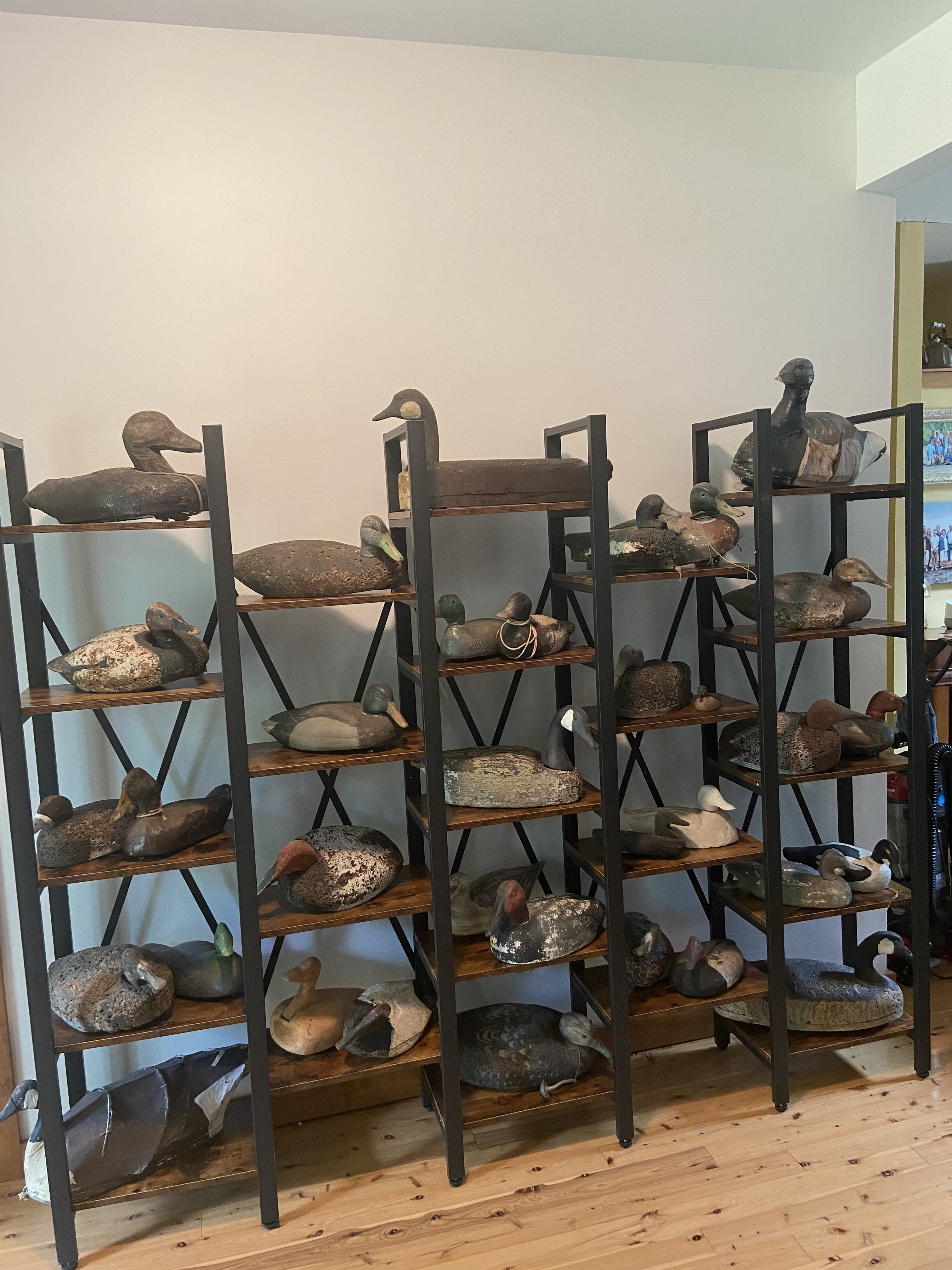 【Furniture】Rustic Super Wide 86 Inch 5 Tier Bookcase with 23 Shelves, 5-Shelf Etagere Large Open Bookshelf