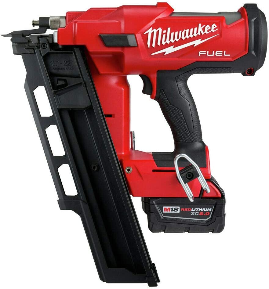 Milwauke M18 FUEL 21-Degree Framing Nailer Kit (5 Ah) 2744-21