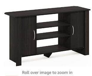 Furinno Econ TV Stand Entertainment Center, Espresso