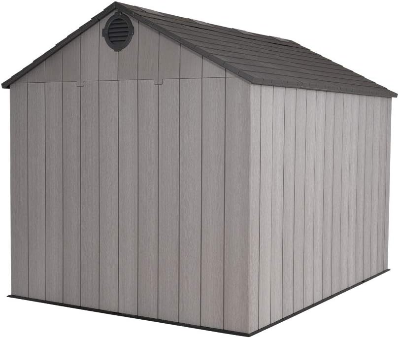 Lifetime 8 Ft. x 10 Ft. Outdoor Storage Shed Storm Dust