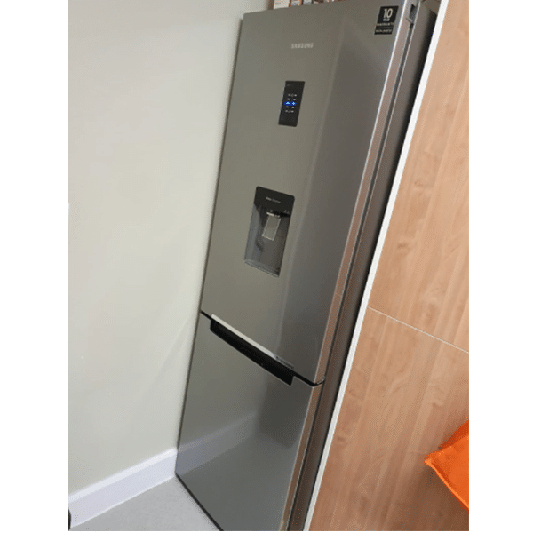 Refrigerator Freezer (Freestanding, Graphite, Metal, Upright, LED, Glass, 308L) - A+