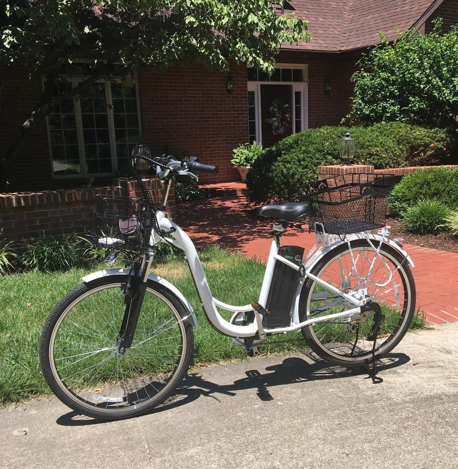 Electric Bike for Adult 350W Ebike 18-22MPH 45-60 Miles 26 City Commuter Ebike