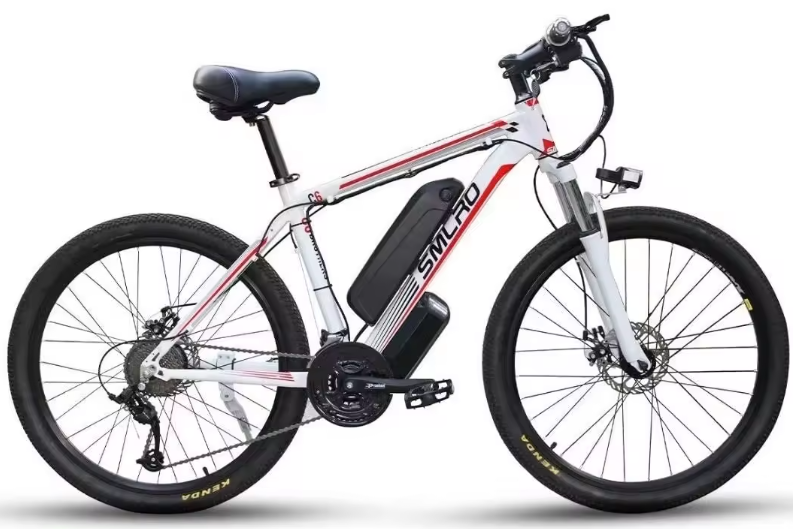 1000W 48V 17.5Ah Electric Fat Tire Bike 26
