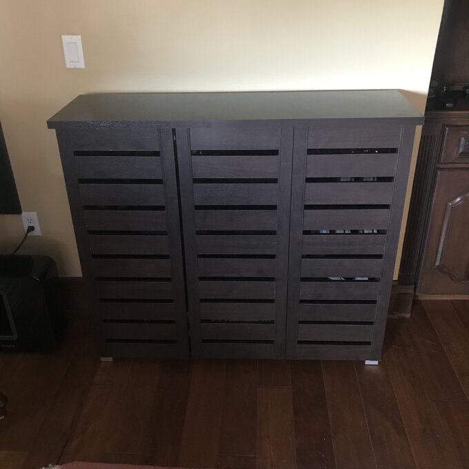 【Furniture】Gavin 20 Pair Shoe Storage Cabinet