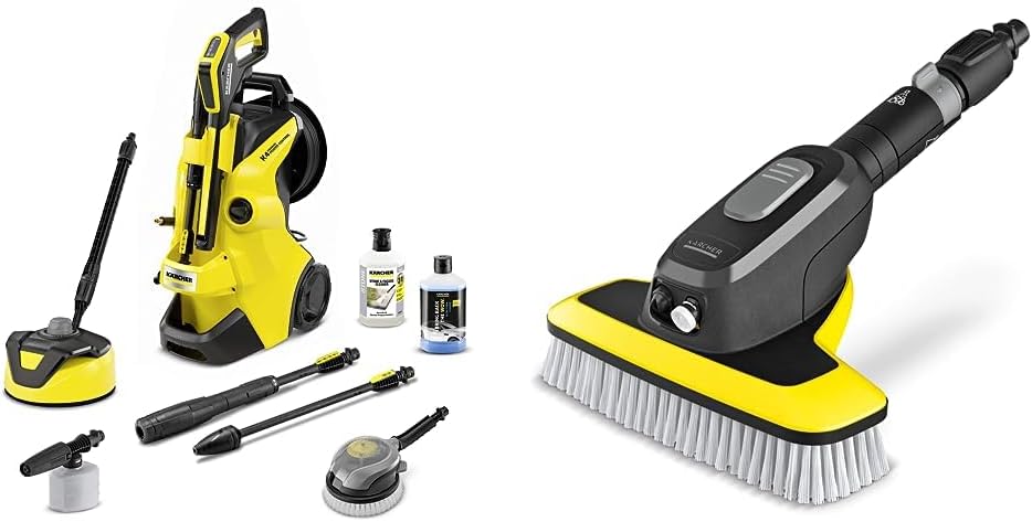 Kärcher K 4 Premium Power Control Car & Home high pressure washer: Intelligent app support - the right solution for heavier soiling - incl. hose reel and car & home kit