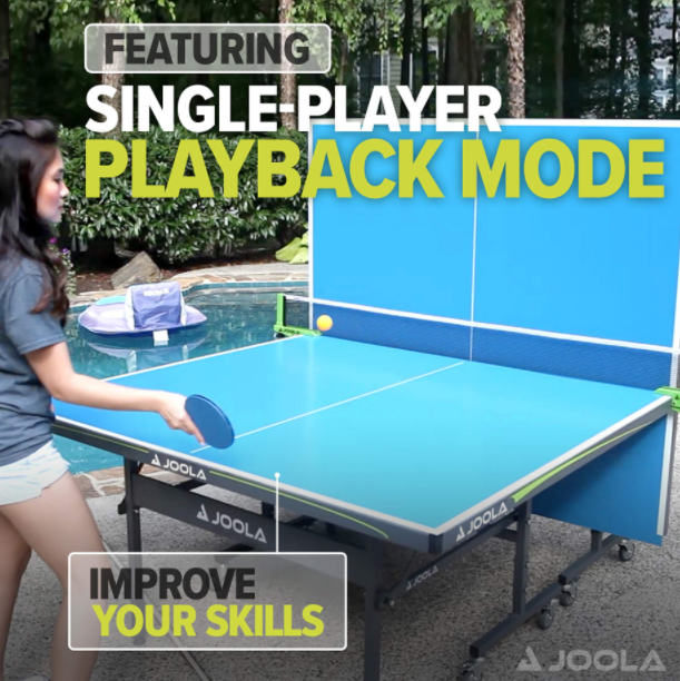 JOOLA NOVA - Outdoor Table Tennis Table with Waterproof Net Set.