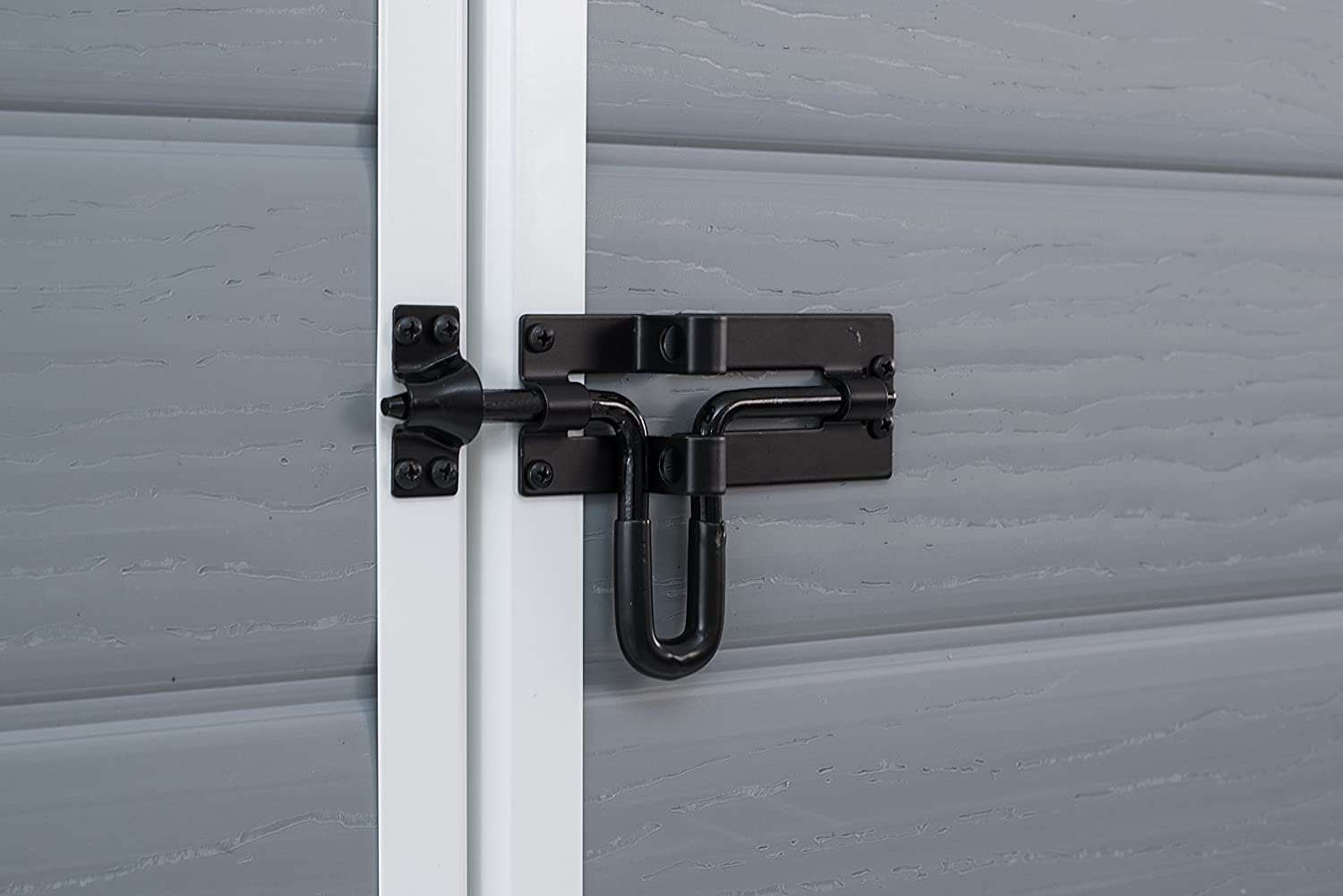 Manor Outdoor Garden Storage Shed, Grey, 4 x 3 ft