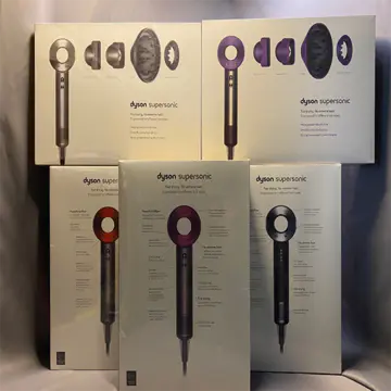 Dyson Ion Hair dryer, 1800W professional hair dryer (with powerful AC motor), anion technology, 3 hot 2 cold, 2 nozzles and 1 diffuser, ideal for family salons traveling pregnant women