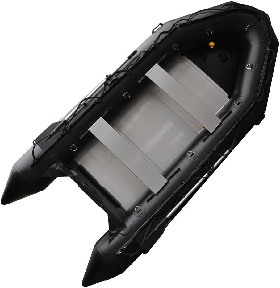 BRIS 1.2mm PVC 12.5 ft Inflatable Boat Inflatable Fish Hunter & Person Inflatable Raft Boat