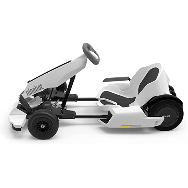 Segway Ninebot Electric GoKart Pro and Gokart Bundle, Outdoor Race Pedal Go Karting Car for Kids and Adults, Adjustable Length and Height, Ride On Toys Gokart Pro (with Ninebot S MAX)