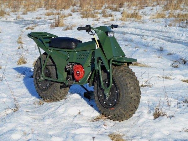 ALL-TERRAIN VEHICLE DESIGNED FOR OFF-ROAD