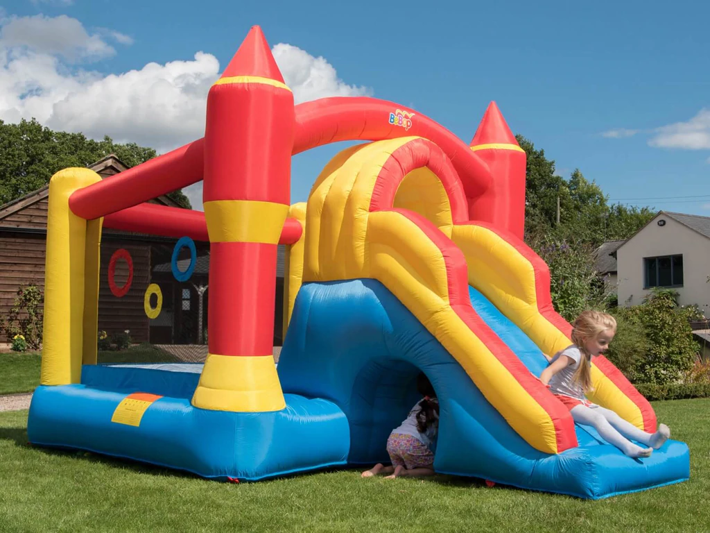 BEBOP ULTIMATE COMBO KIDS BOUNCY CASTLE AND SLIDE.
