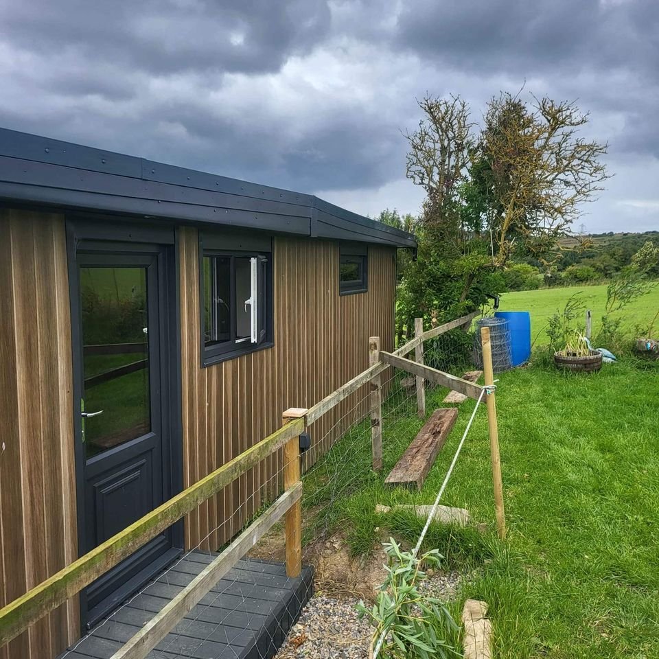 Plastic clad garden room Garden office Garden gym Garden bar