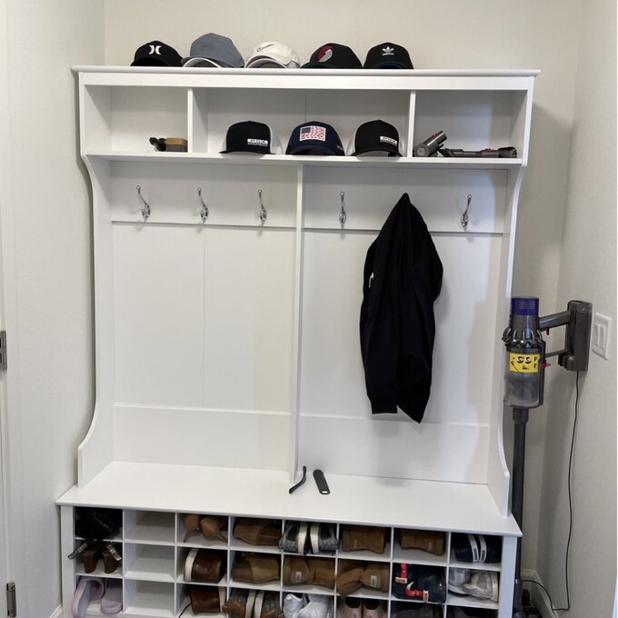 【Furniture】Gracie 60'' Wide Hall Tree with Bench