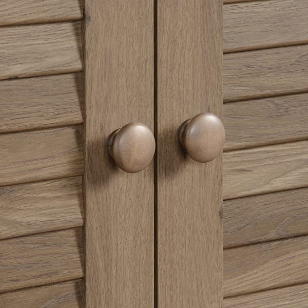 Sauder Harbor View Storage Cabinet, Antiqued Paint finish