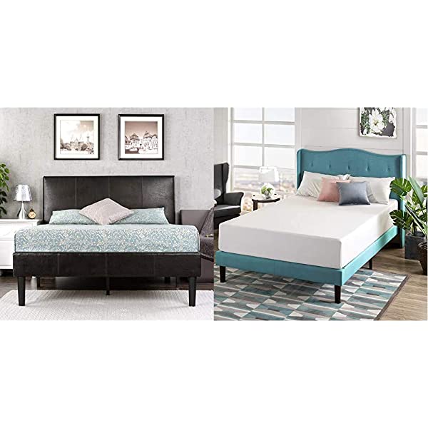 Zinus Gerard Platform, King, Espresso King Platform Bed