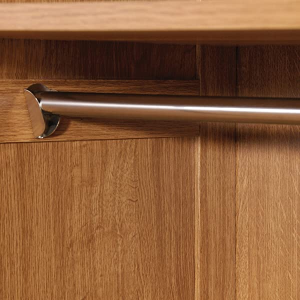 Sauder Large Storage Cabinet, Cinnamon Cherry Finish Cinnamon Cherry Cabinet