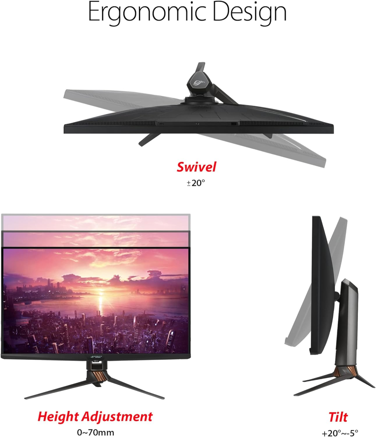 ASUS ROG Swift 32 inches 4K HDR 144Hz DSC Gaming Monitor (PG32UQX)