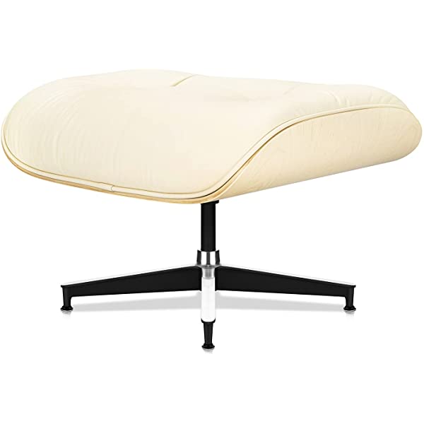 Mid Century Lounge Chair and Ottoman, Modern Chair Classic Design, Top Grain Leather Palisander Wood, Heavy Duty Base Support for Living Room, Study, Lounge, Office (Nomal, Style1-1) Nomal Style1-1