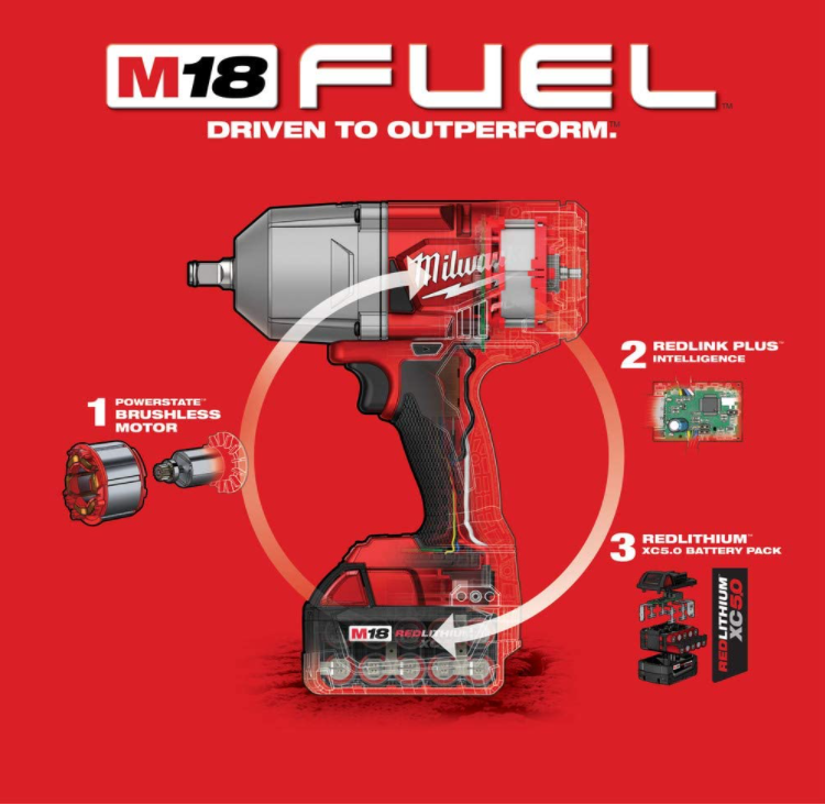 Milwaukee M18 Fuel 1/2