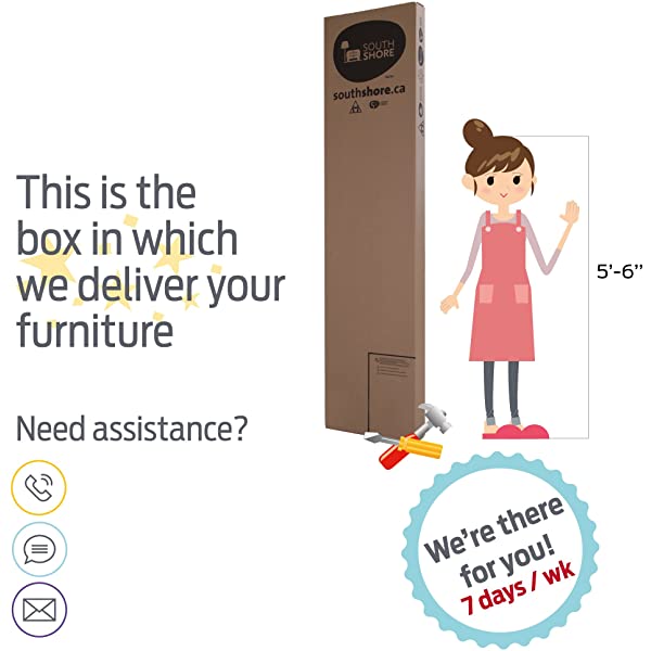 South Shore Vietti Bar Cabinet with Liquor and Wine Bottle Storage with Drawers, Black Oak with Metal Handles