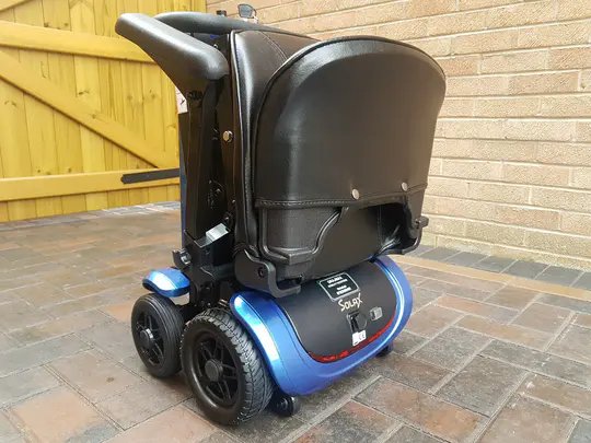 Monarch SOLAX Elf + Automatic Folding Mobile Scooter-Blue