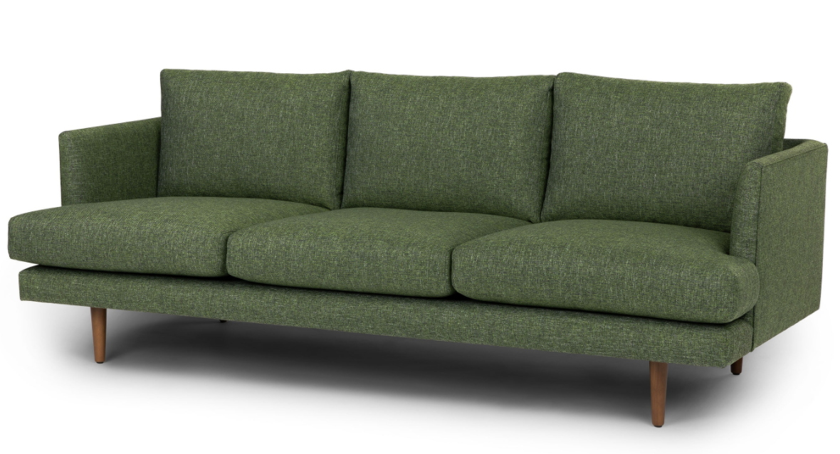 Burrard Forest Green Sofa
