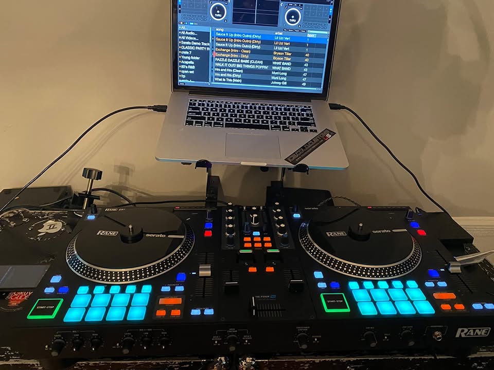 RANE ONE - Complete DJ Set and DJ Controller for Serato DJ with Integrated DJ Mixer, Motorized